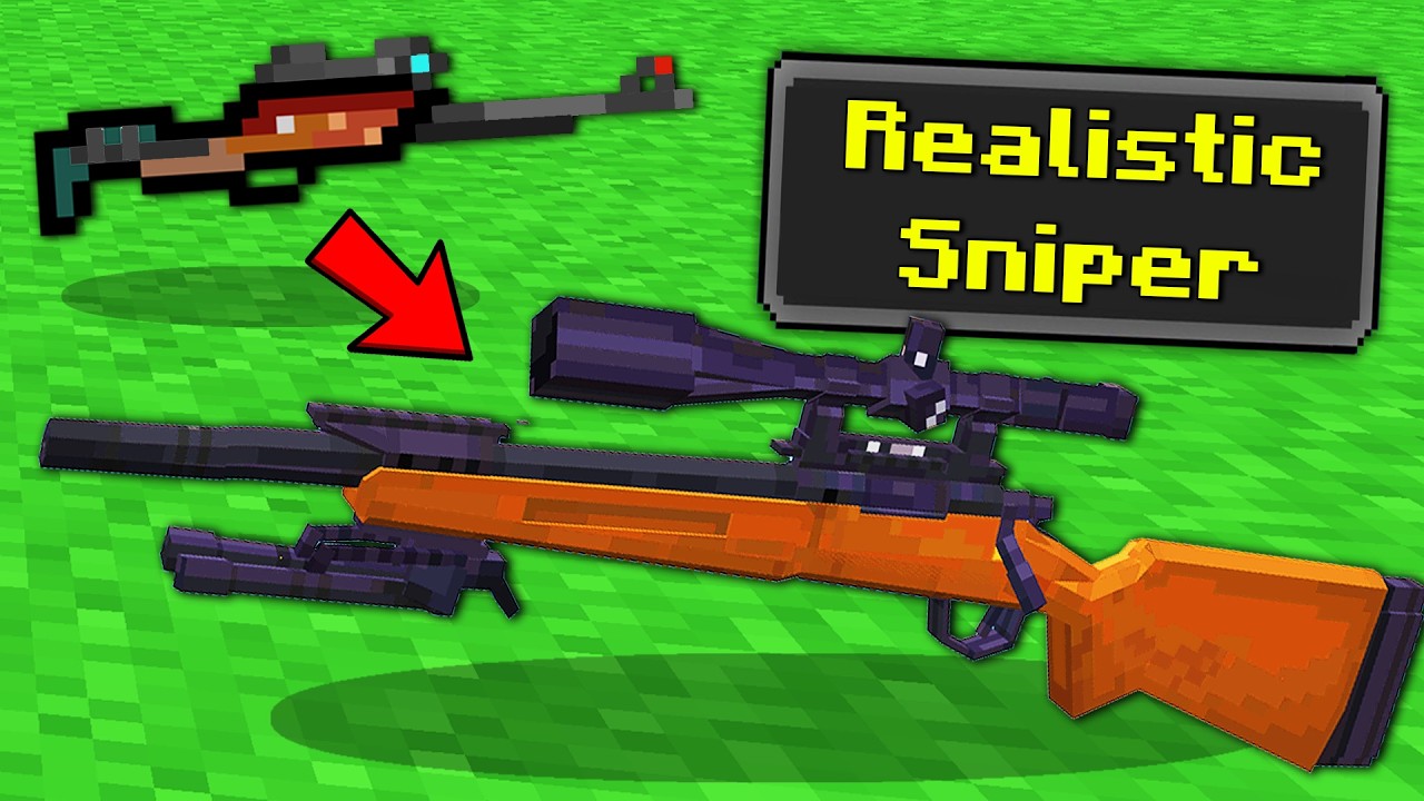 Every Kill, Your Gun Gets More Realistic in Minecraft Bedwars