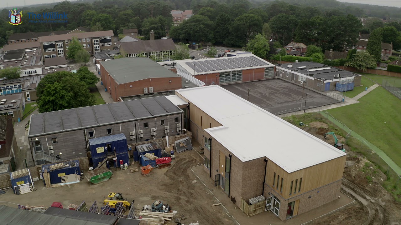 The Willink School from the air - Drone Footage
