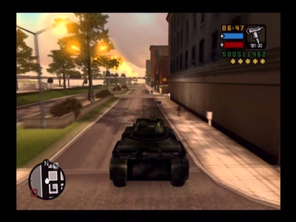 GTA LIBERTY CITY STORIES TANK RAMPAGE