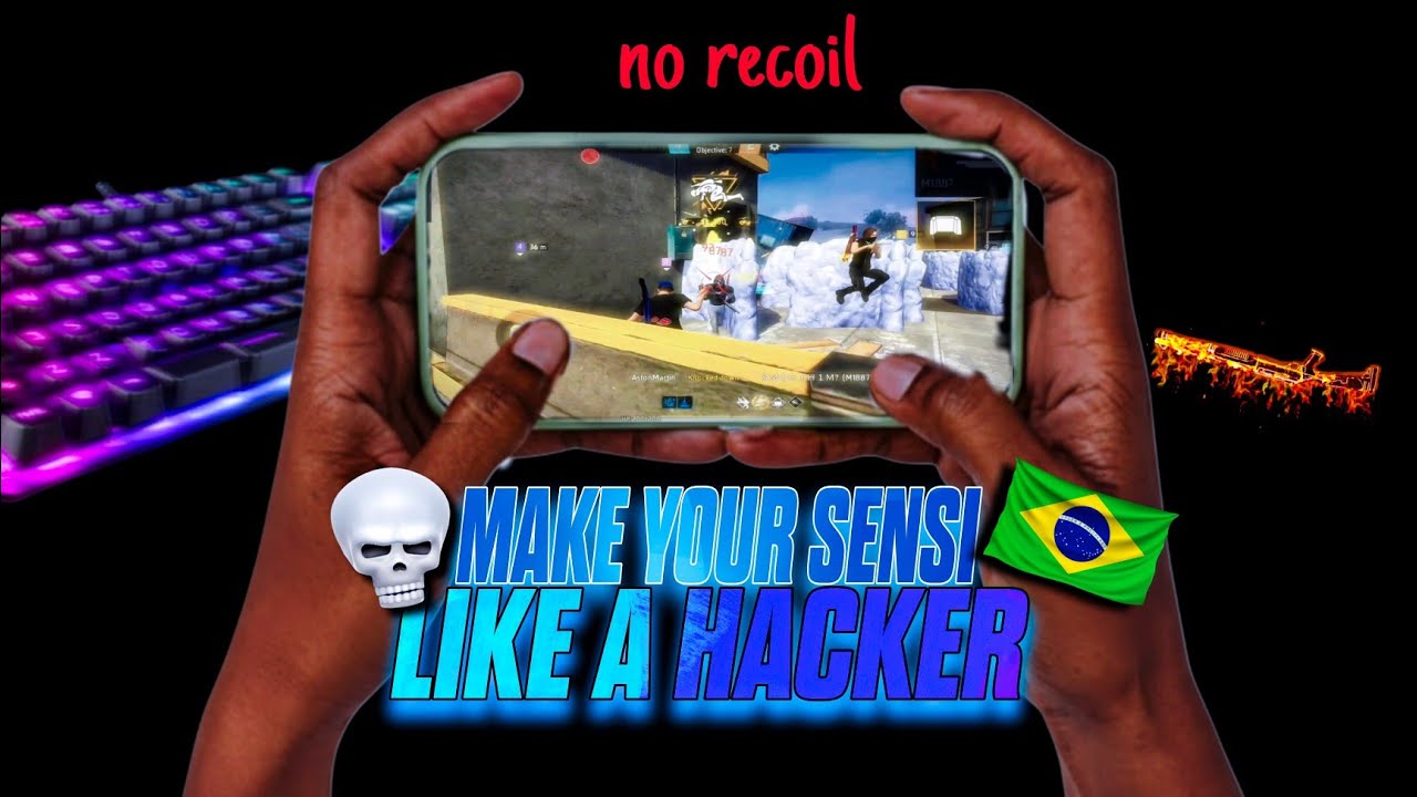 MAKE YOUR SENSI 💀 LIKE A HACKER 💀👹 || FF SENSI SETTINGS ☠️😳