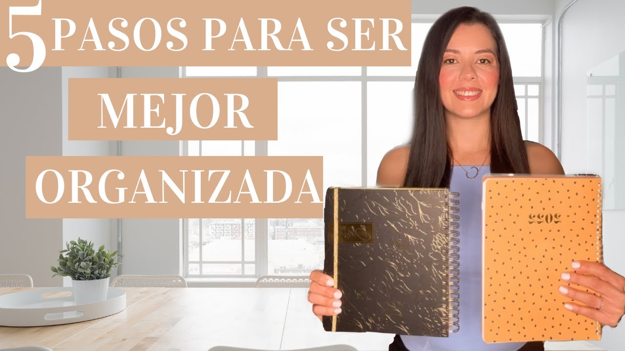 5 PASOS PARA SER MEJOR ORGANIZADA || COMO SER MAS PRODUCTIVA EN CASA || CATHY TIPS