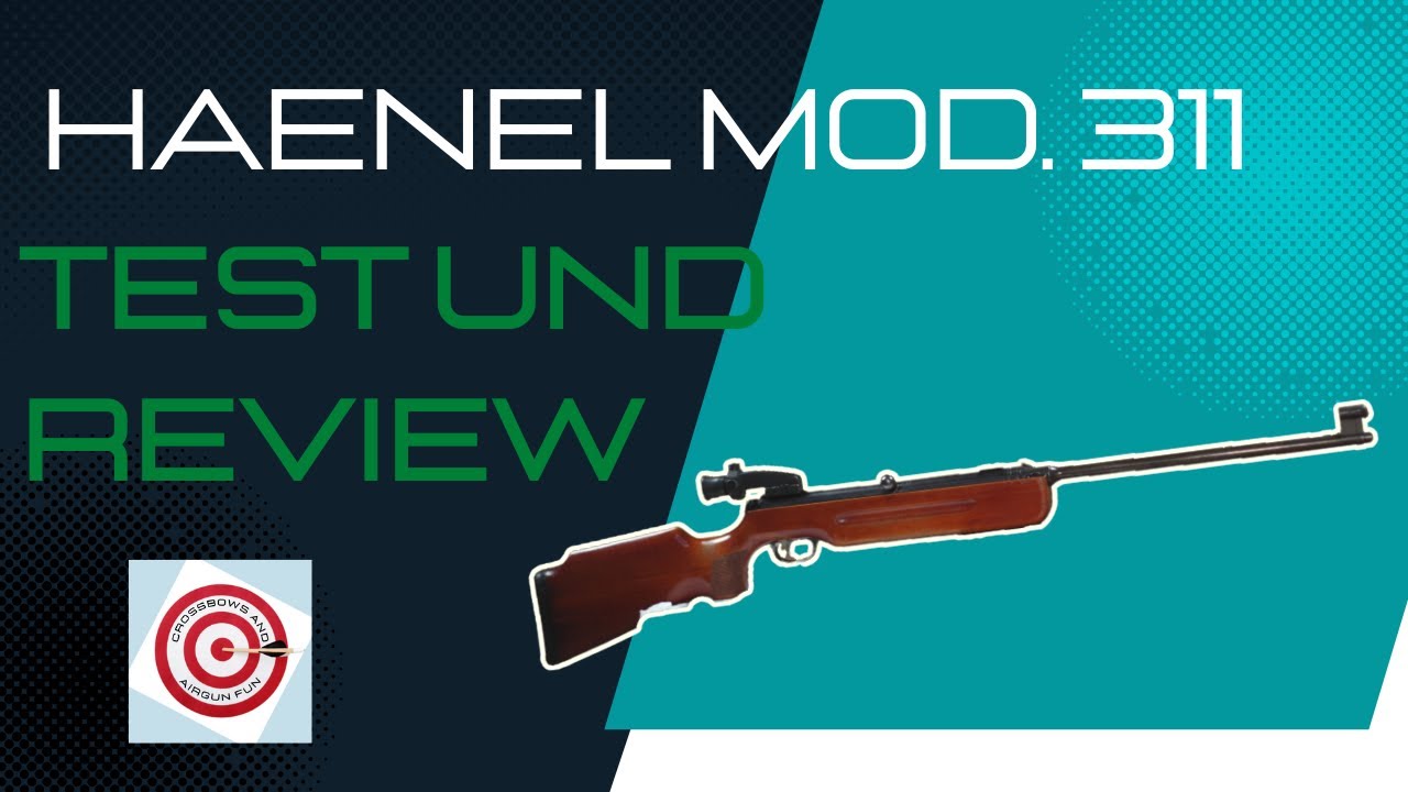 Matchluftgewehr Haenel 311 - Review und Test des ca. 50 Jahre alten Luftgewehrs