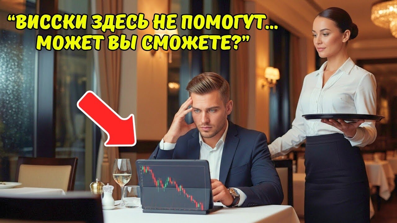  TITLEМИЛЛИАРДЕР в шутку попросил у ОФИЦИАНТКИ финансового совета — и ОНЕМЕЛ от её ответа
