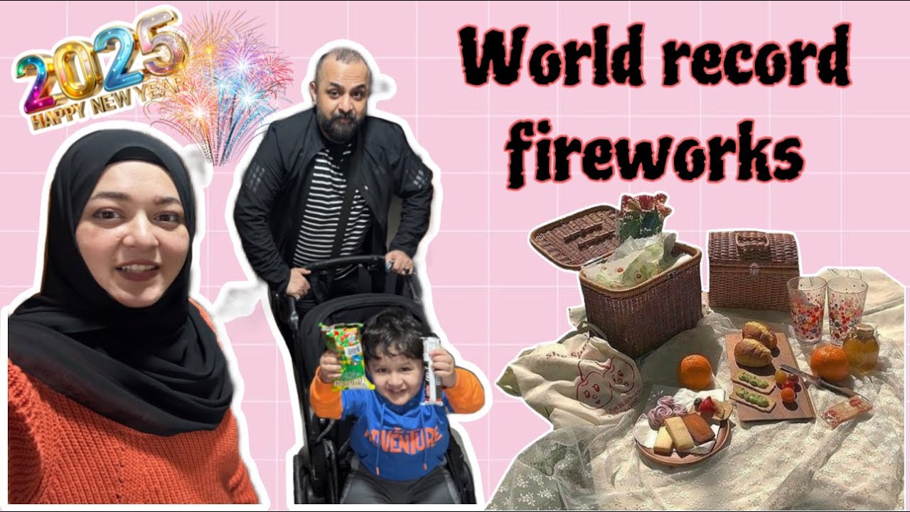 New Years Eve In Ras Al Khaimah | Welcome 2025 | Noorulain Nureeh