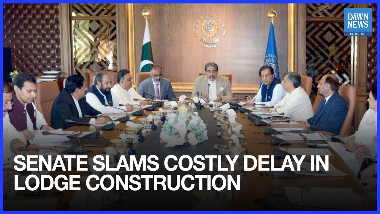 Senate Slams Costly Delays in Parliament Lodges Construction | Pakistan Politics | Dawn News English
