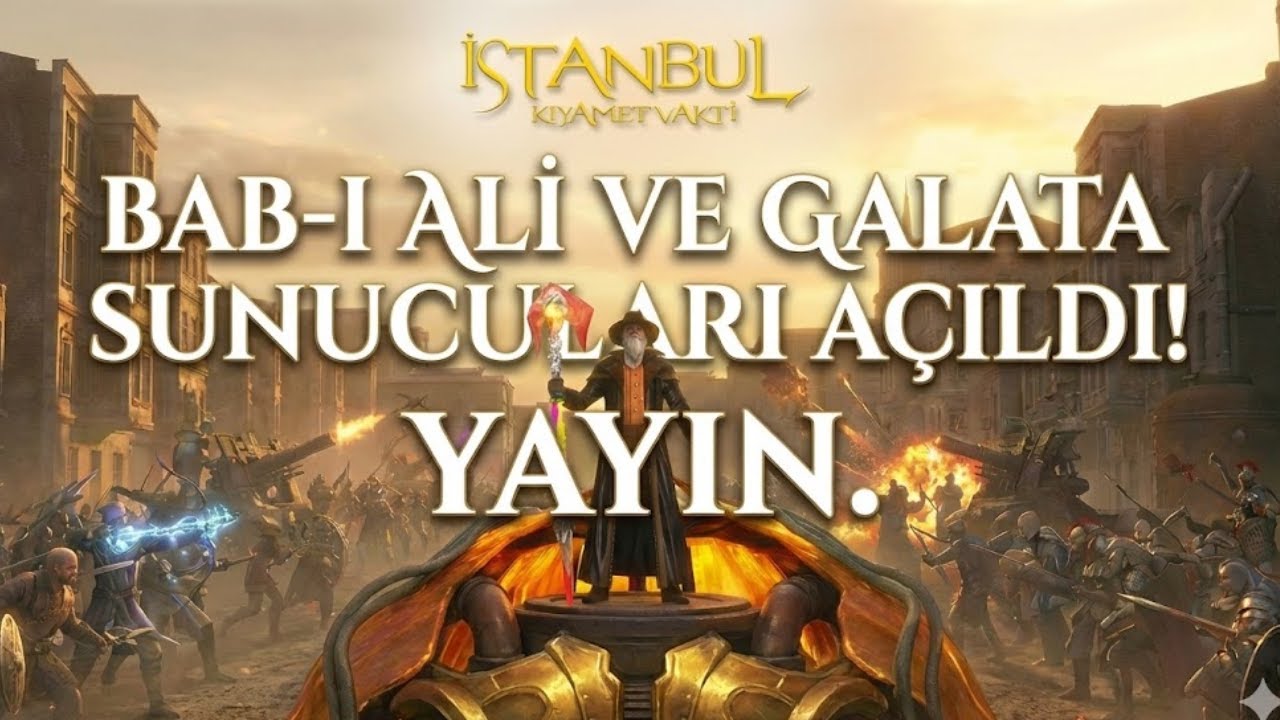 Bab-ı Ali ve Galata Sunucuları Açıldı! (YAYIN)
