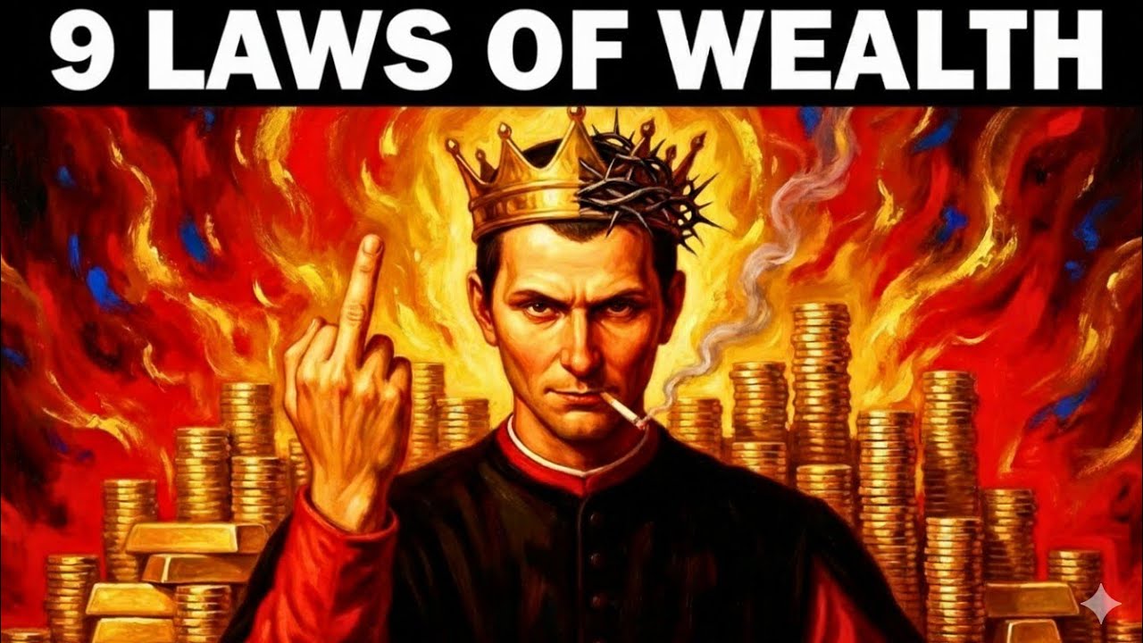 The 9 Laws of Machiavellian Wealth (Dark Psychology)