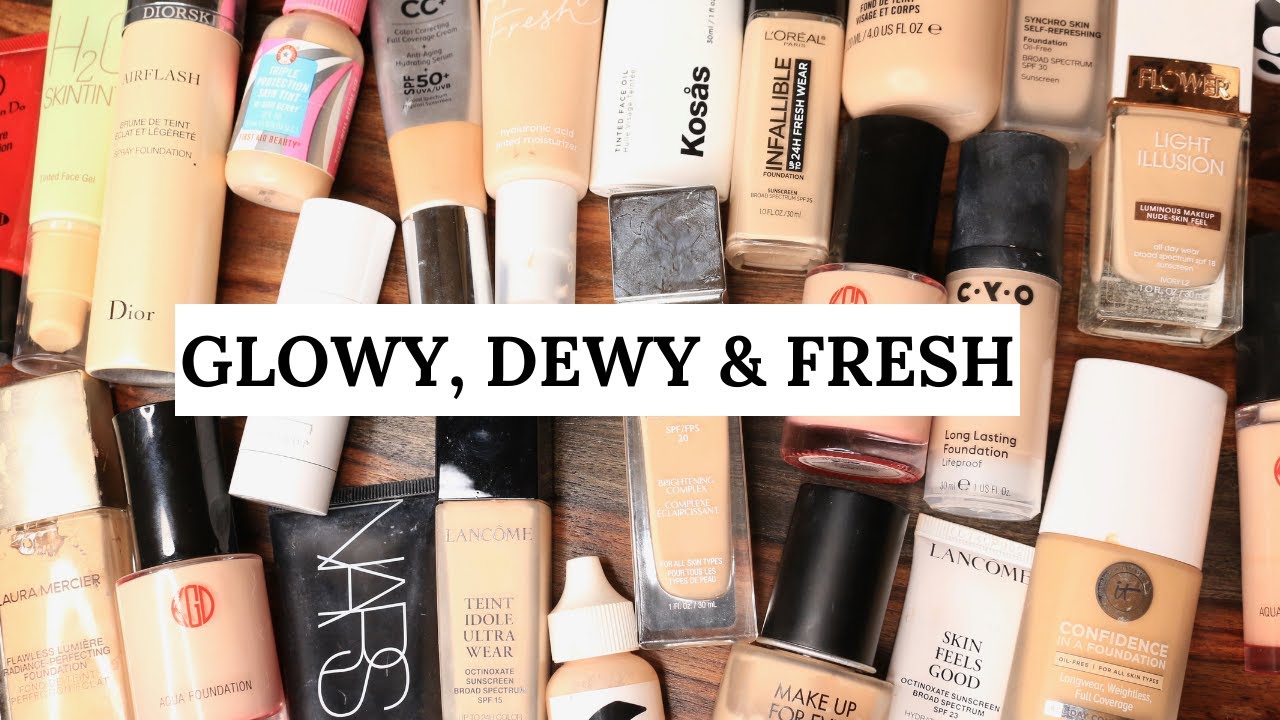 DEWY & FRESH FOUNDATION DECLUTTER! Best & Worst