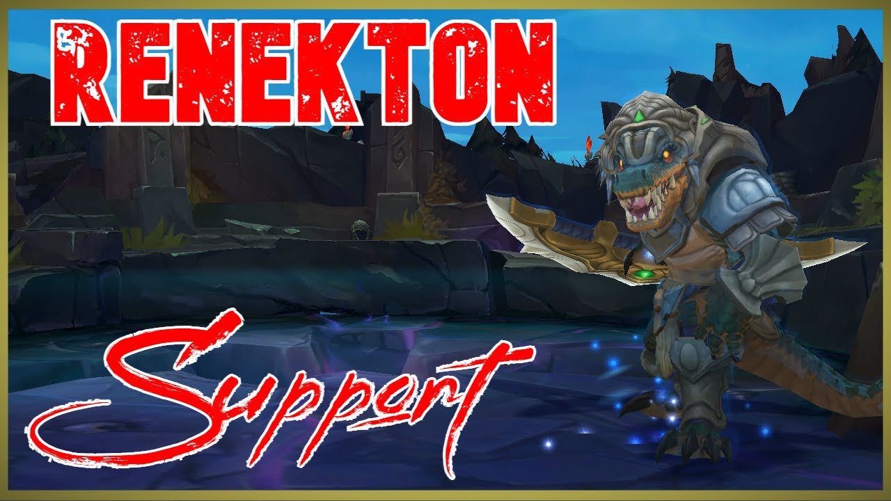 Rating Renekton Support| Is He Good? [Best Builds, Runes, and Matchups] (Season 12 Off Meta LOL)