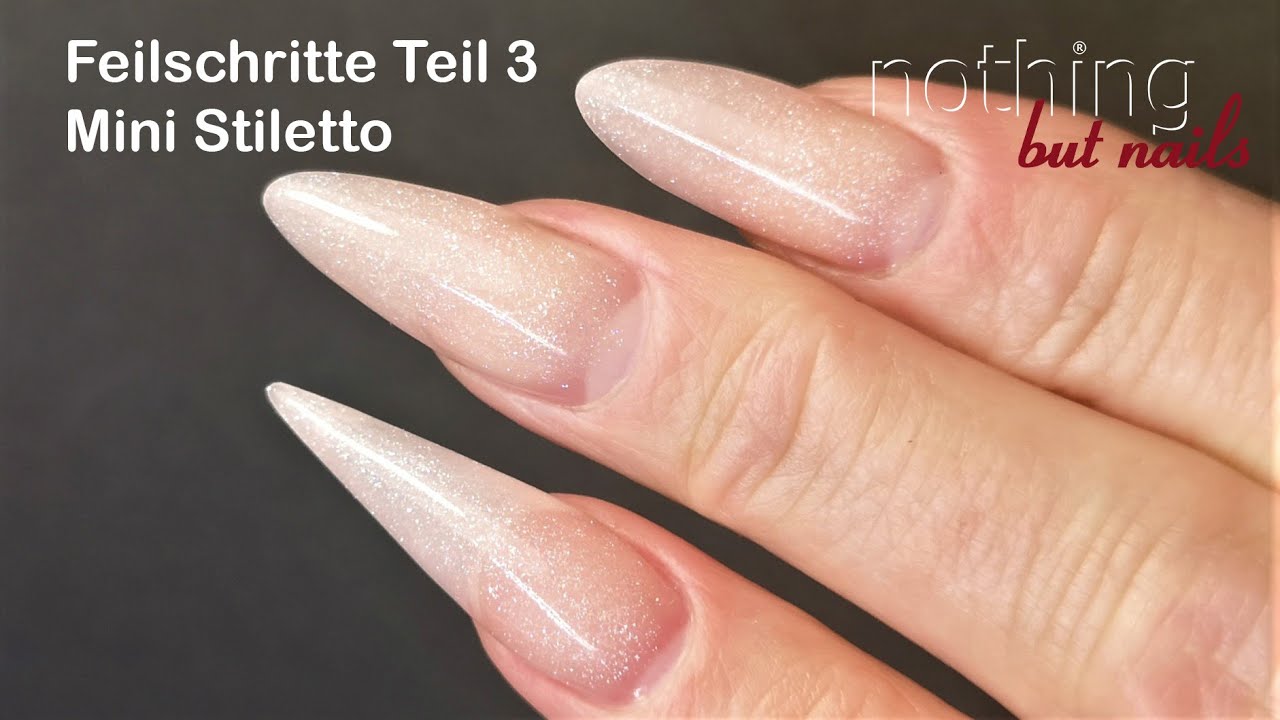 Feilschritte Teil 3   Mini Stiletto Naildesign