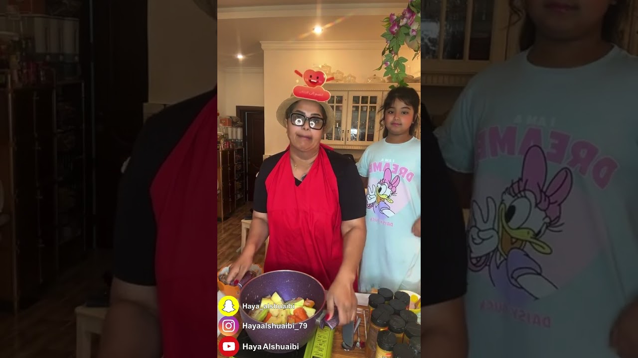 هيا الشعيبي مع طبخة تشريبة الخضره بالقرع وشوربة خضار وسمبوسه بالمنقا مع البطاط | Haya Alshuaibi