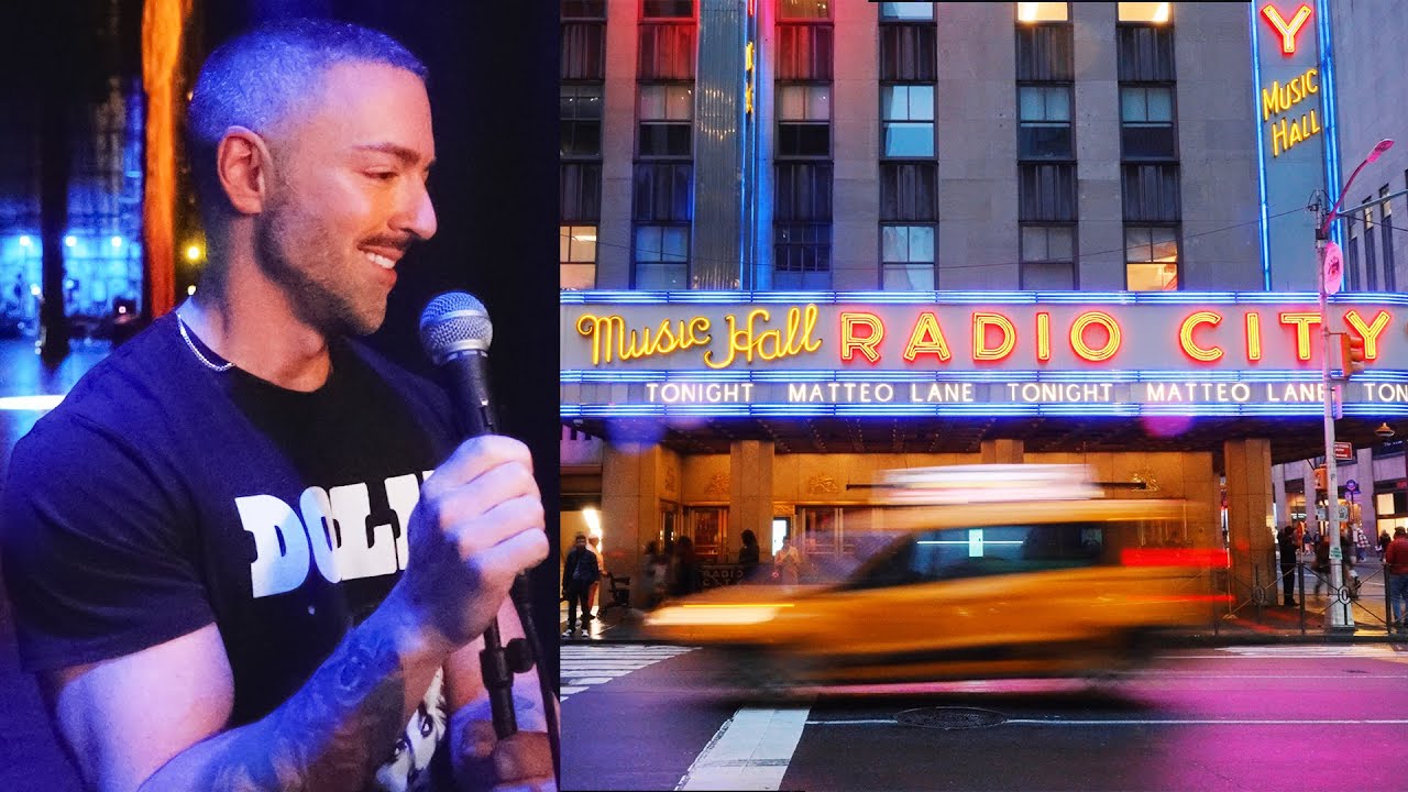 Matteo Lane Sells Out Radio City | BTS Vlog