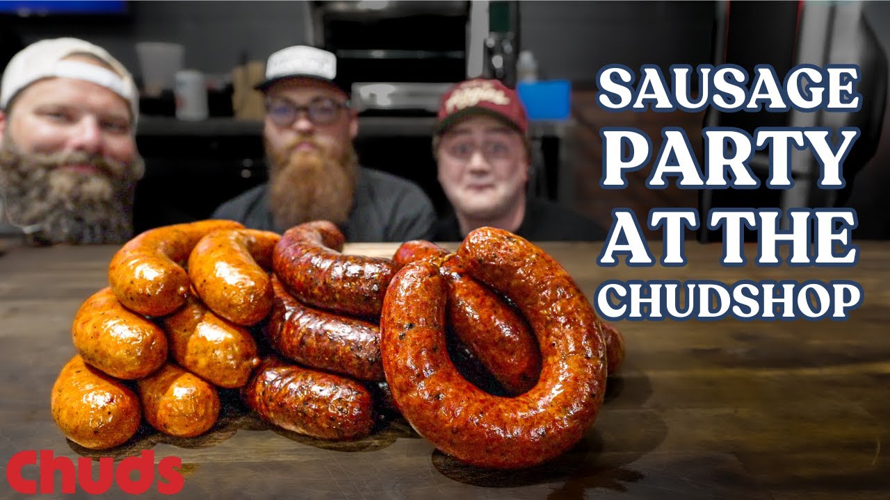 3 Sausages From 3 Pitmasters! | Chuds BBQ