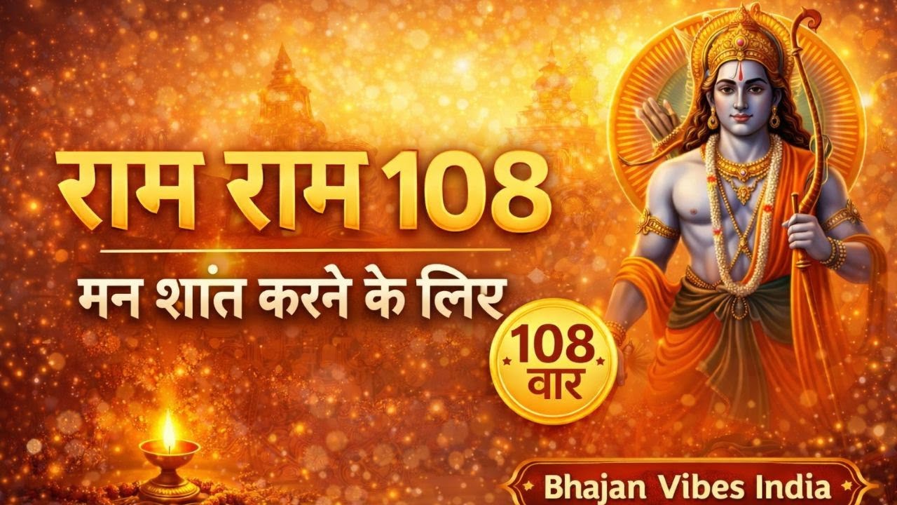 Ram Ram 108 Jap | Mann Shant Karne Ka Sabse Saral Upay | Deep Peace