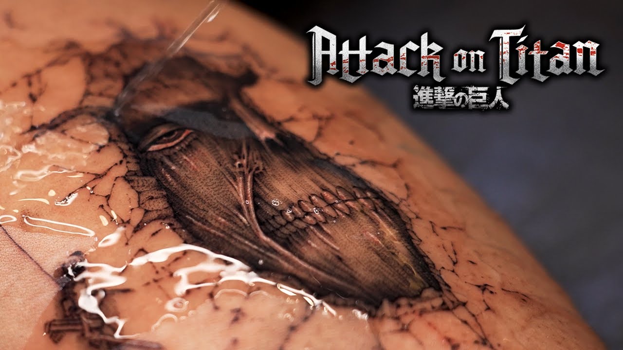 ATTACK ON TITAN  TATTOOING [OOZYTATTOO]