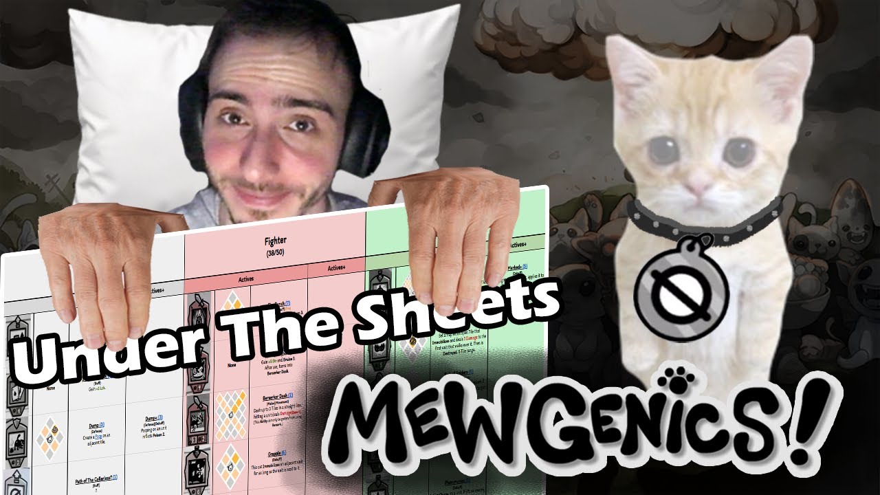 MEWGENICS! - Under The Sheets #1 - Abilities Review COLARLESS