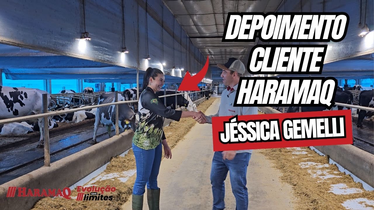 DEPOIMENTO CLIENTE HARAMAQ: Jéssica Gemelli