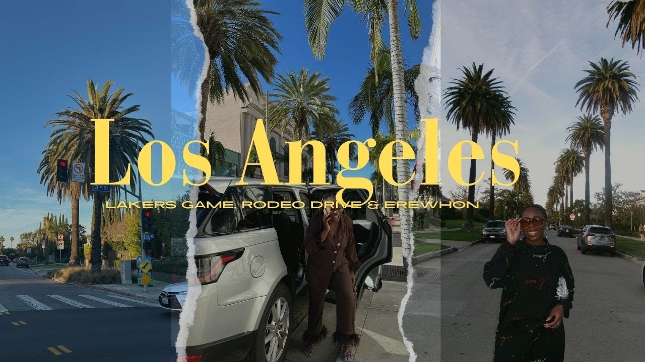 LA For 3 Days On A Girls Trip!?| Lakers vs. Bulls Game | Shopping on Rodeo | Malibu | LA Travel Vlog
