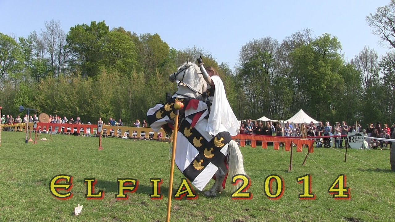 elfia 2014 ridders te paard