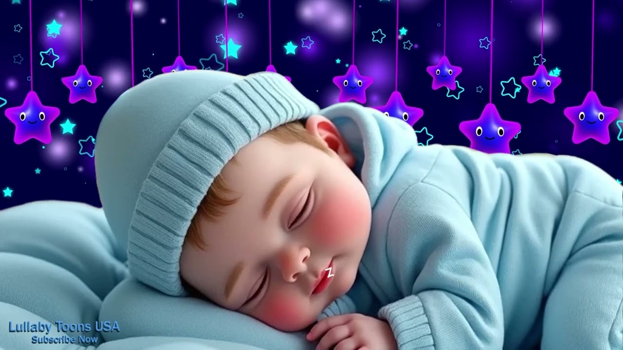 Baby Sleep Fast in 3 Minutes 🎵 Bedtime Routine with Mozart Brahms Lullaby 💤 Gentle Sleep Aid 2