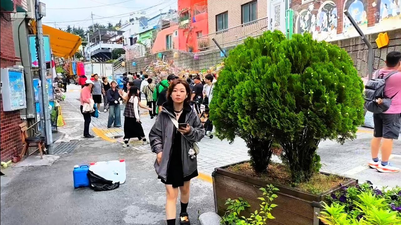 Gamcheon Cultural Village Busan | Chuseok (Thanksgiving) 2025 Trip 
