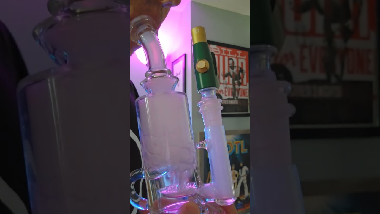 Big Clouds with a Klein Recycler Dab Rig and GPen Connect #420