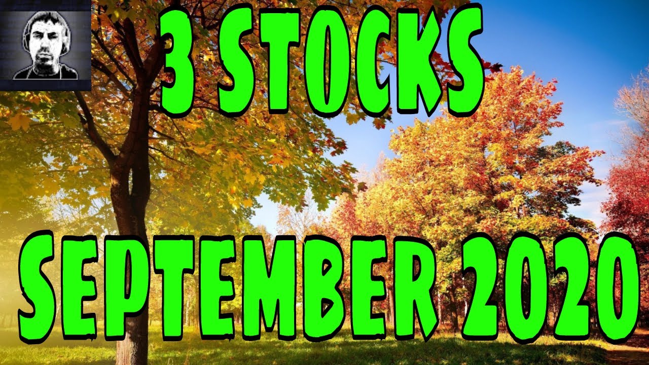 🍁3 Stocks To Buy: September 2020 🍁