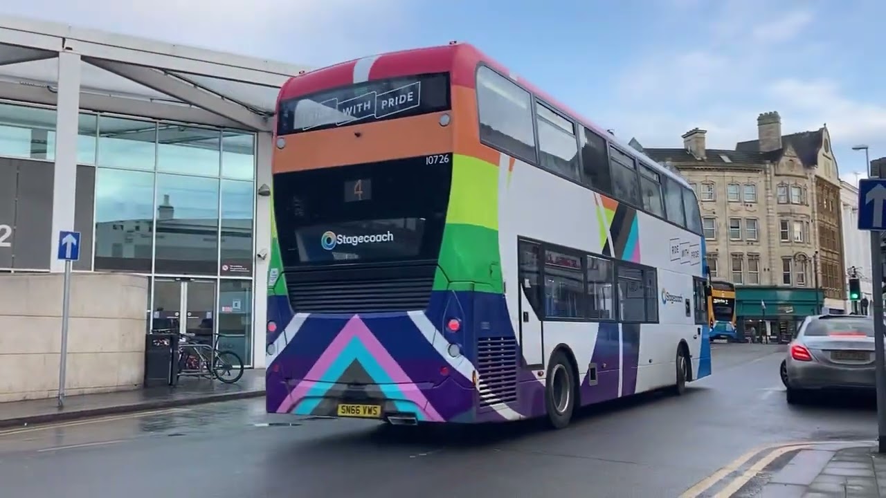 Buses in Northampton January 2024 Part 1