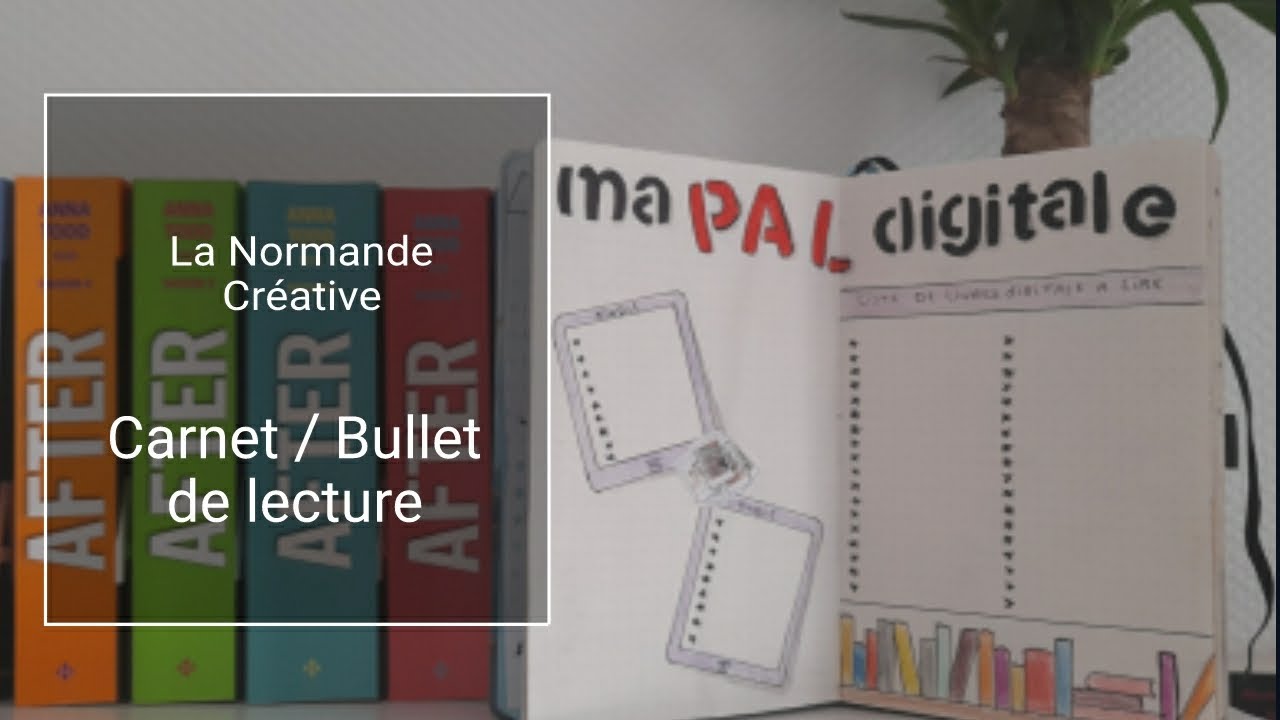 Présentation CARNET DE LECTURE (idées page de bullet de lecture)