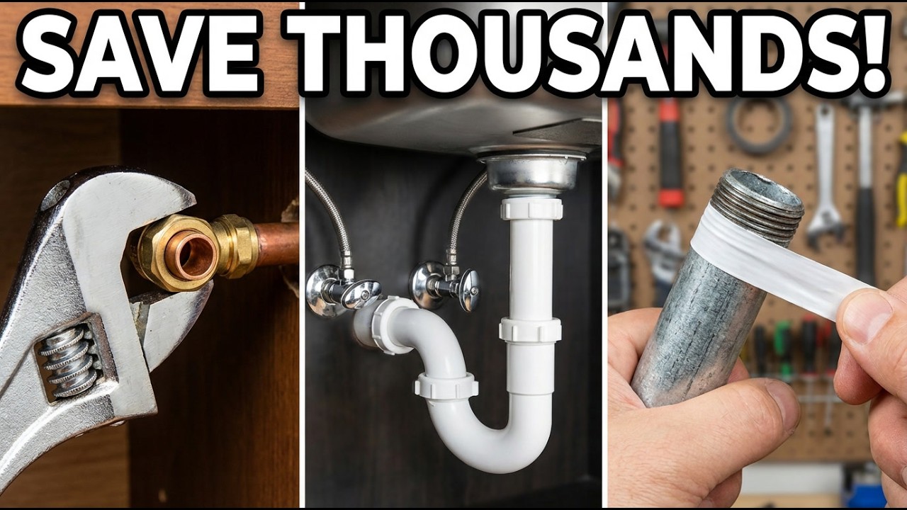 20 DIY Plumbing Hacks That Will Save You THOUSANDS!