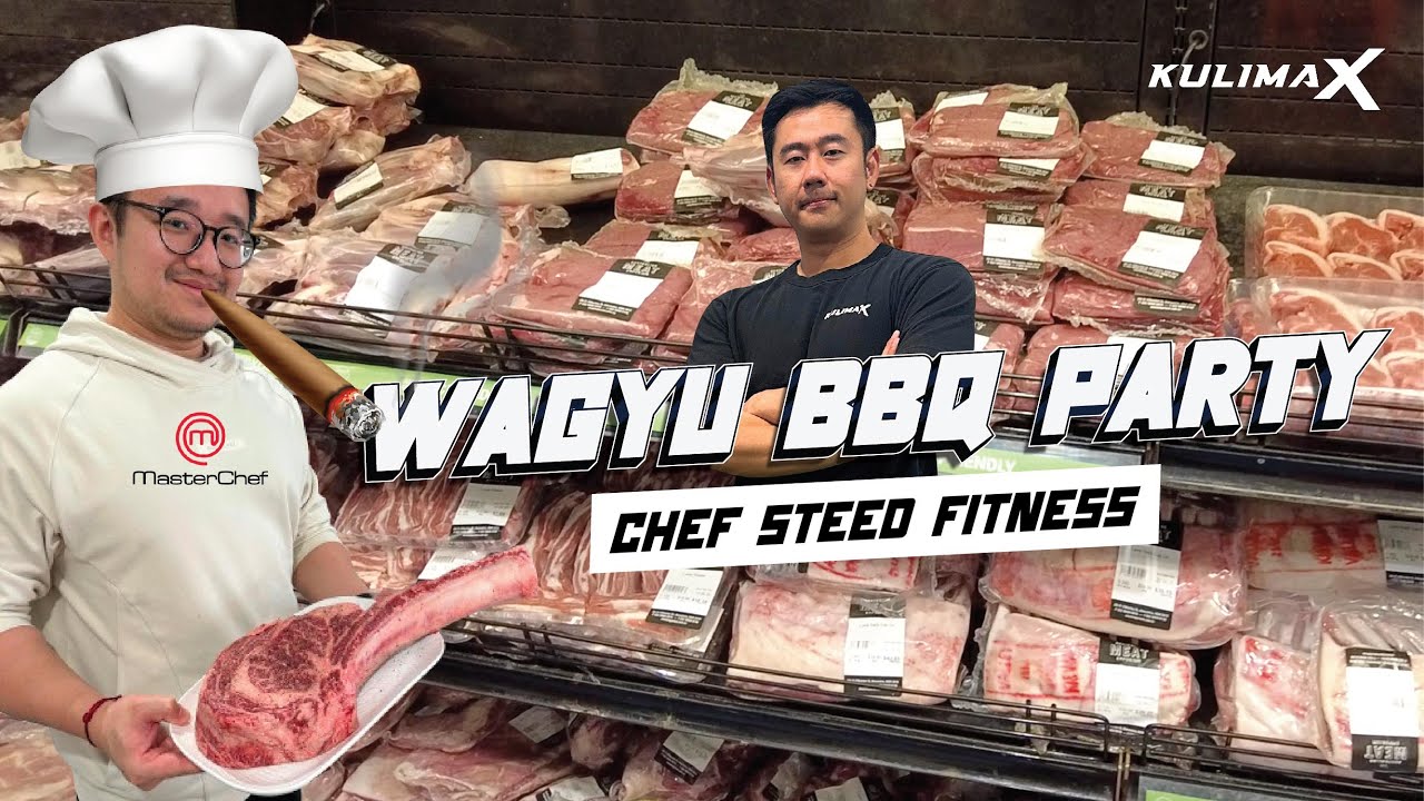 Wagyu BBQ Party with Steed Fitness team! Beli daging hampir 6 juta rupiah Dompet pun menangis !!