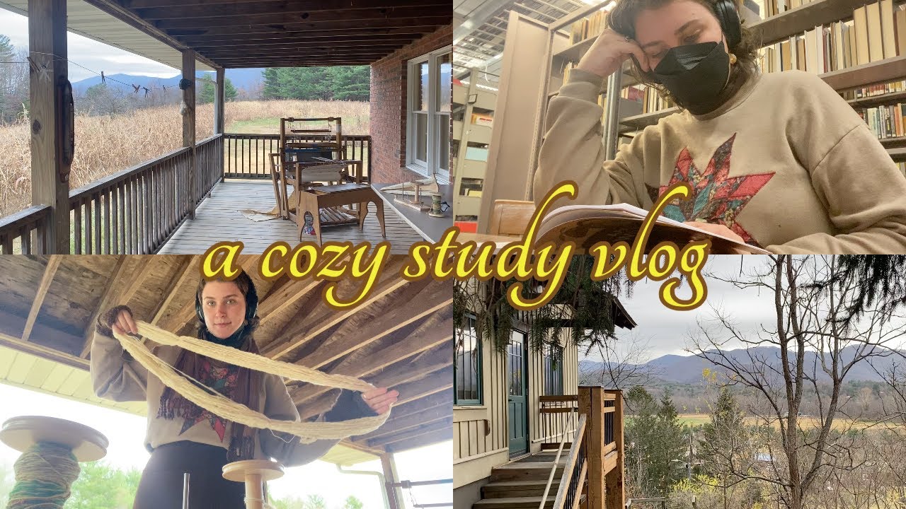 getting over burnout 📚 study with me vlog