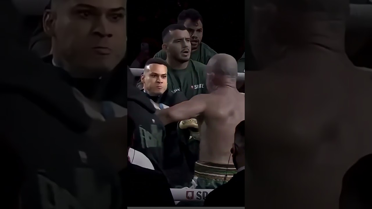 Filho de Pop&oacute; nocauteia Wanderlei Silva em briga generalizada no ringue! 😱🔥 #briga #combate