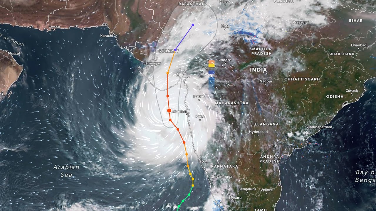 Cyclone Tauktae Current Movement @ 10:40AM