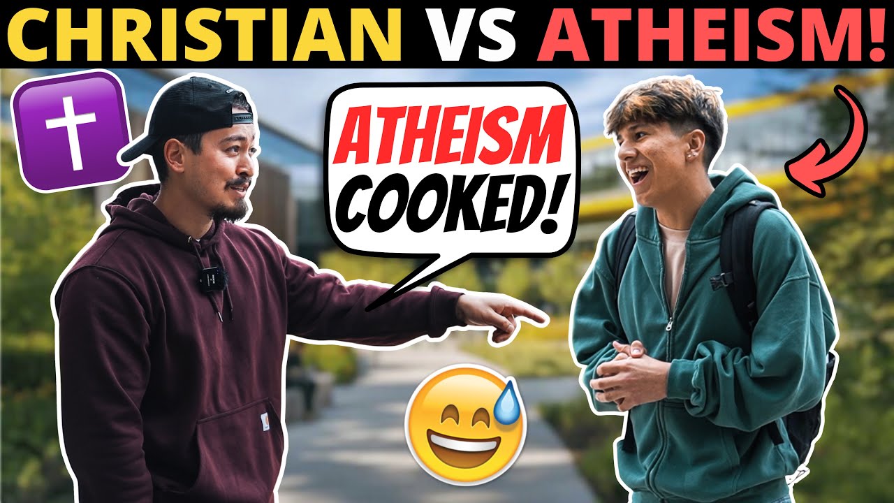 ATHEIST Logic Gets DESTROYED By Christian Evangelist!