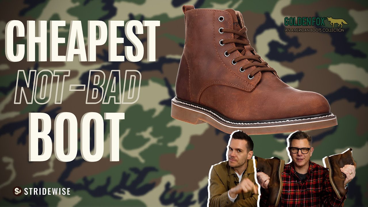 The Cheapest Not-Terrible Boot? Golden Fox's $139 Boondocker Review