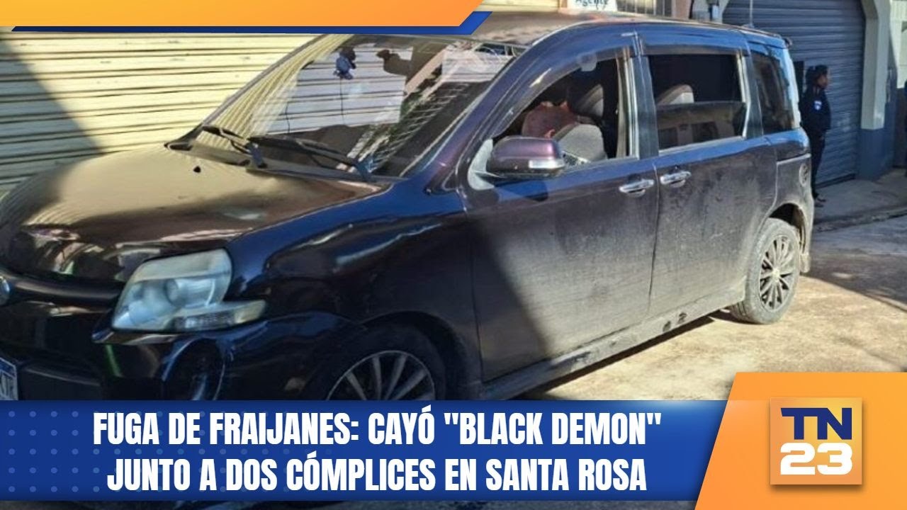 Fuga de Fraijanes: Cayó 