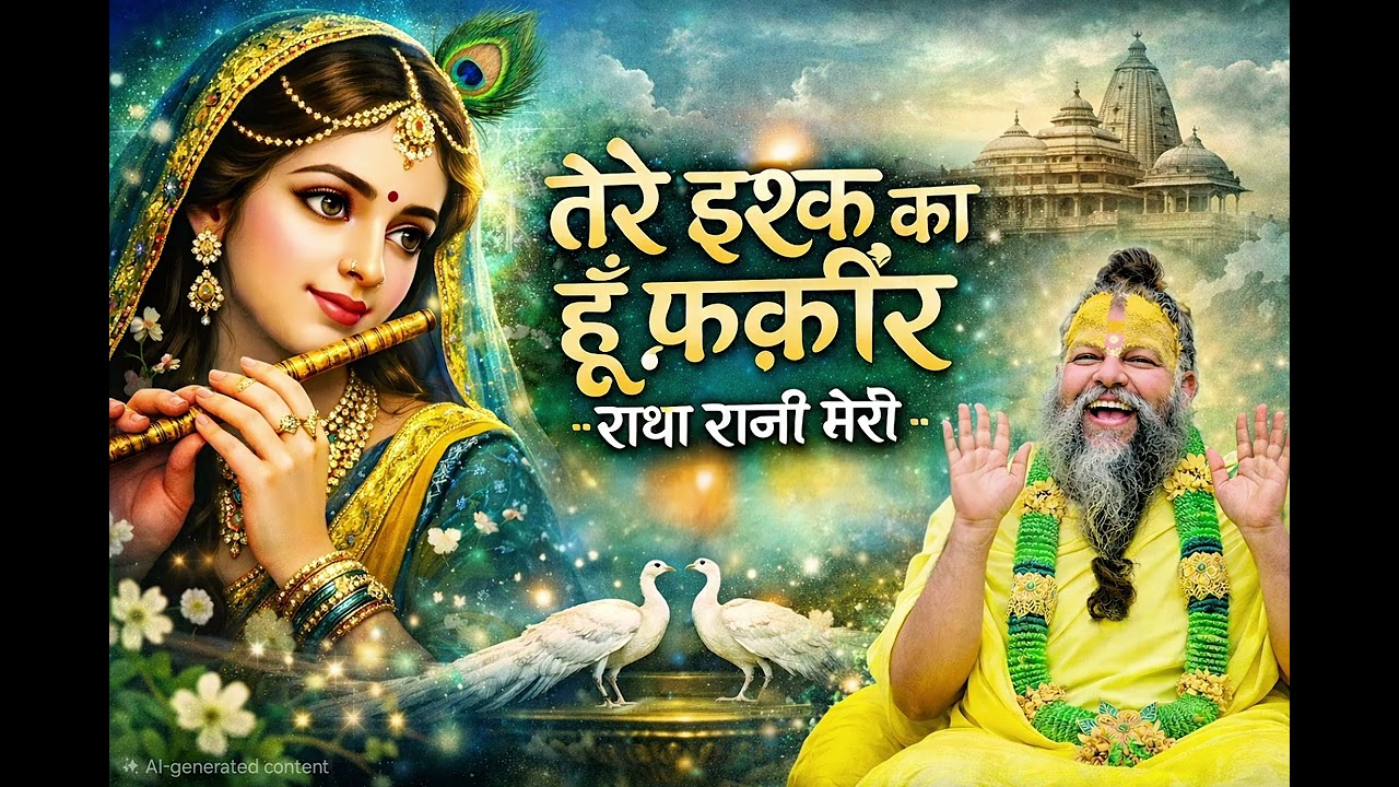 तेरे इश्क में फकीर बना राधा रानी | दिल छू लेने वाला Radha Krishna भजन | राधे-राधे #radhakrishna 