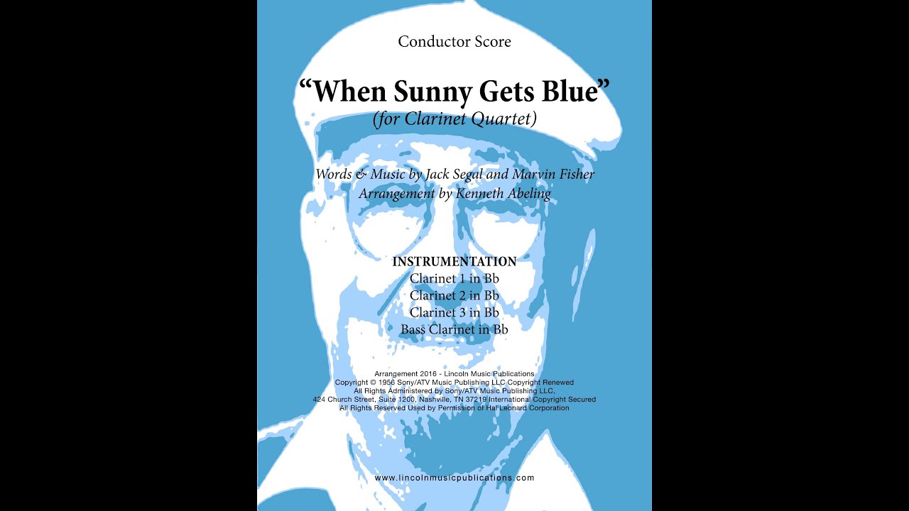 When Sunny Gets Blue (for Clarinet Quartet)