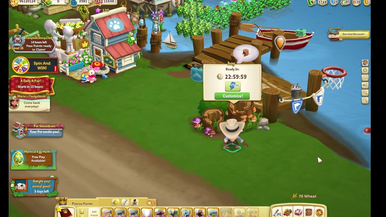 LEVEL UP TO 234 WORLD FAIR FARMVILLE 2