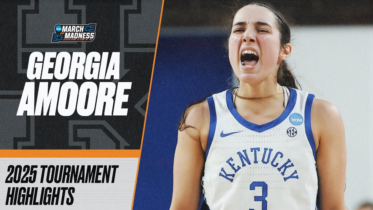 Georgia Amoore 2025 NCAA tournament highlights