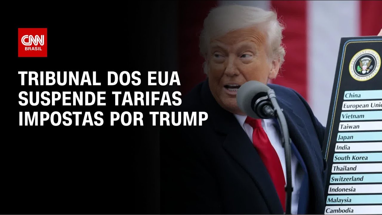 Tribunal dos EUA suspende imposição das tarifas globais de Trump | CNN NOVO DIA