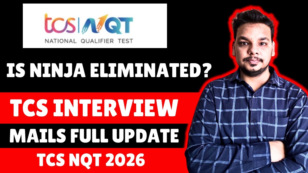 Is TCS Ninja Role Eliminated ? | TCS Interview Mails Update | TCS NQT 2026 Results & Interviews 2026