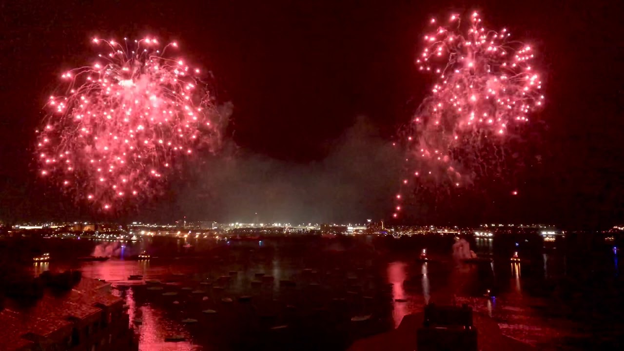Boston New Year’s Eve Harbor Fireworks