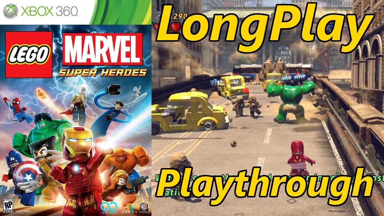 Lego Marvel Super Heroes - Longplay Full Game Walkthrough (No Commentary)