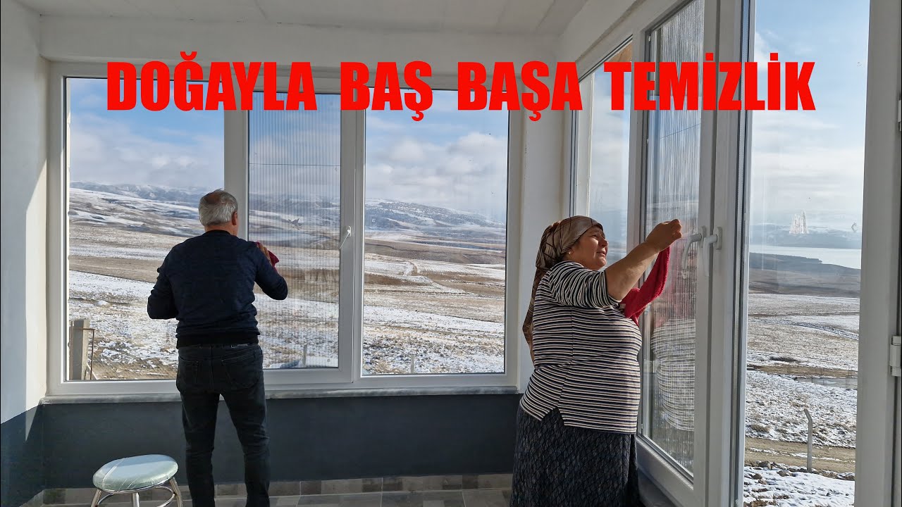 BALKONUMUZUN TEMİZLİĞİNE BAŞLADIK HATİCE HANIMLA BERABER DOĞAL YAŞAM