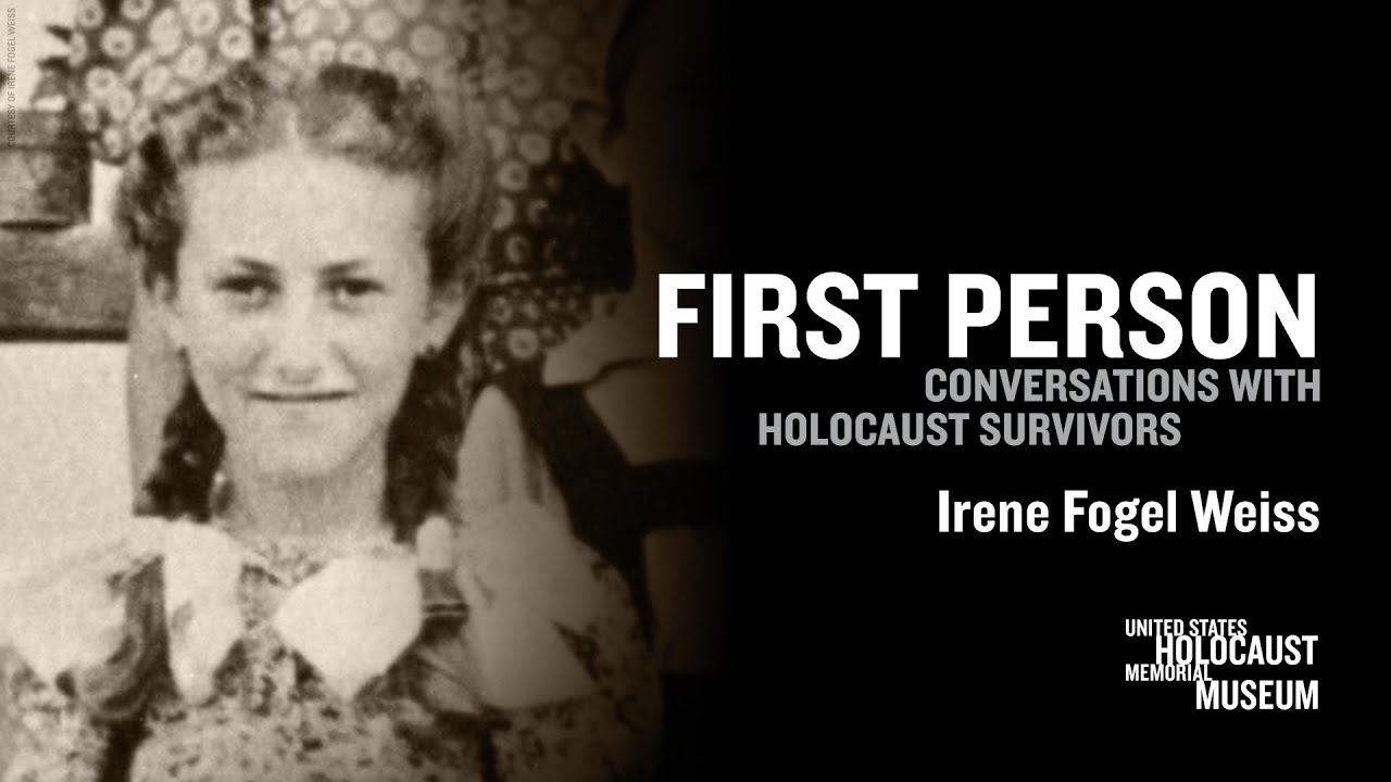 2024 First Person with Holocaust Survivor Irene Fogel Weiss