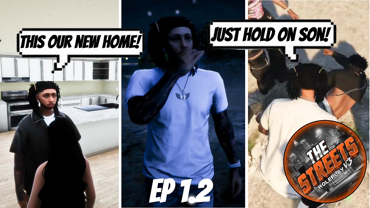 Moved My Family To A New Neighborhood Then My Son Got Shot💔 | Kemandre In The Streets Rp V3 EP 1.2 