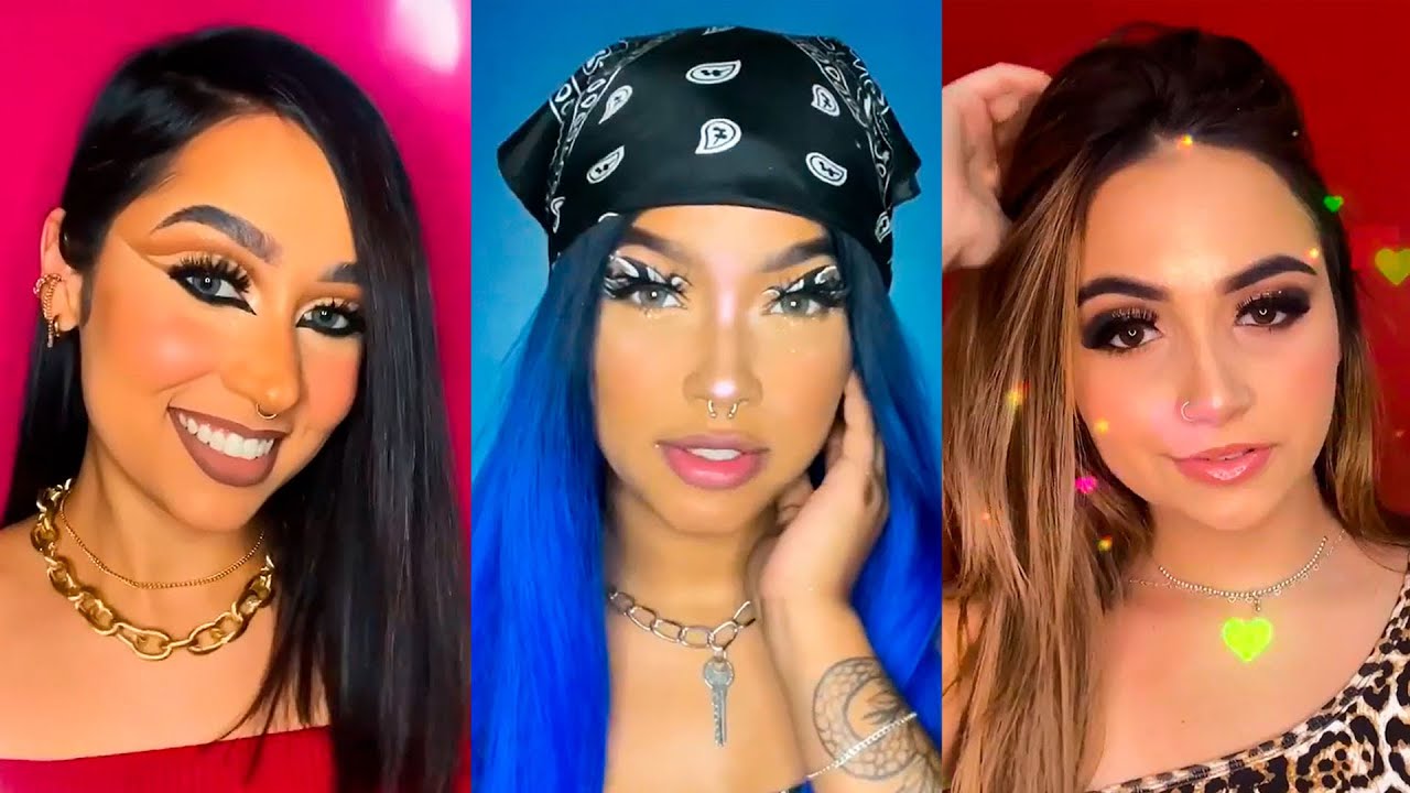 😼Challenge do Instagram - Maquiagem do TIKTOK - (TOP)