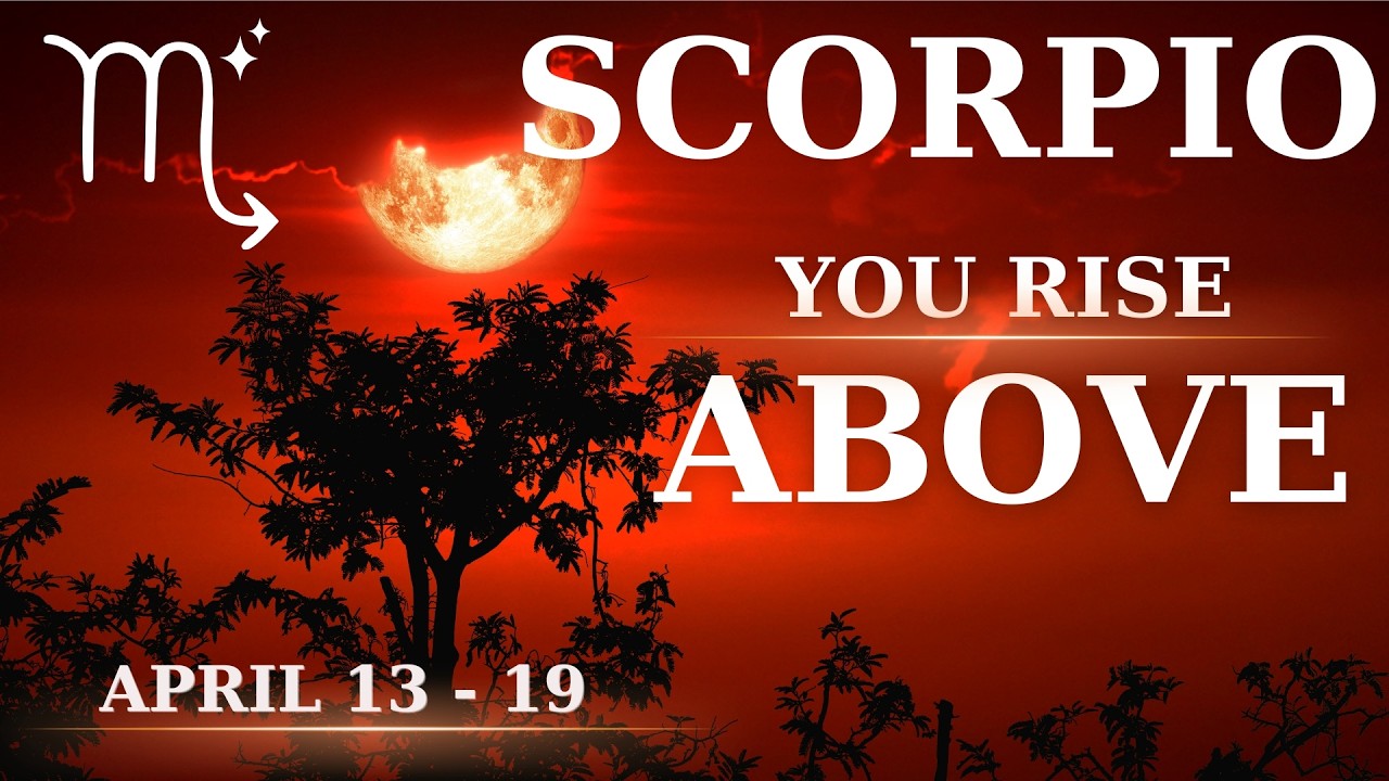 СКОРПИОН ♏️ Ты поднимаешься выше &ndash; мощное освобождение ведет к свободе и росту | 13&ndash;19 апреля 🙏🏻